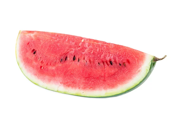 Slice of watermelon on white background — Stock Photo, Image