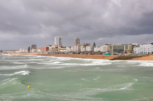 Panorama van brighton, east sussex — Stockfoto