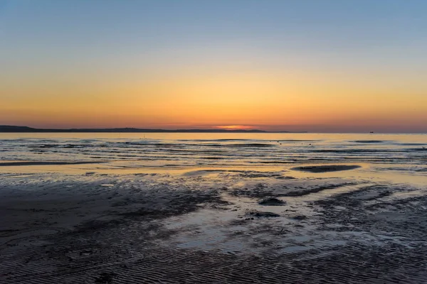 ポーランドのSwinoujscieのバルト海での美しい夕日 — ストック写真