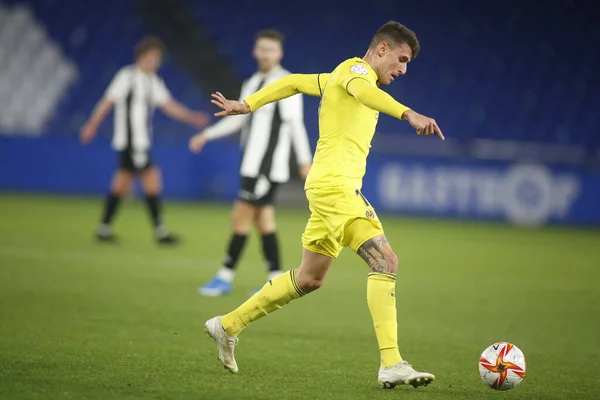 Dani Raba Acción Durante Partido Fútbol Copa Del Rey España —  Fotos de Stock