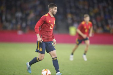 İspanya 'dan Ferran Torres 29 Mart 2022' de İspanya 'nın La Coruna kentinde bulunan Riazor Stadyumu' nda oynanan dostluk karşılaşmasında öne geçti..