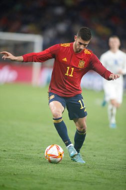 İspanya 'dan Ferran Torres 29 Mart 2022' de İspanya 'nın La Coruna kentinde bulunan Riazor Stadyumu' nda oynanan dostluk karşılaşmasında öne geçti..