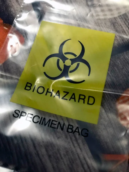 Armut parçalanmış covid antijen test materyalleri için kullanılan numune çantası