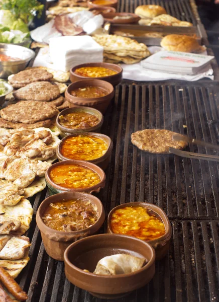 Balkan barbeque — Stockfoto