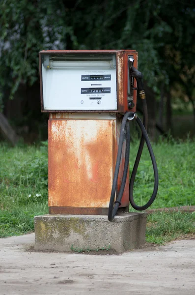 Old gasoline station — Stock Photo, Image