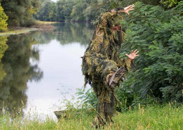 Commando tåg — Stockfoto