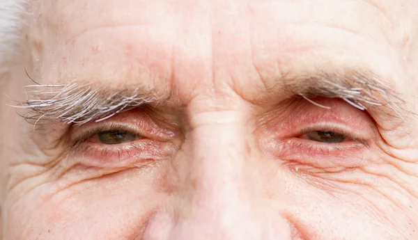 Τα μάτια του γέρου — Φωτογραφία Αρχείου