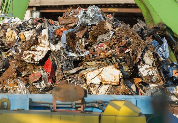 垃圾分类回收利用 — 图库照片