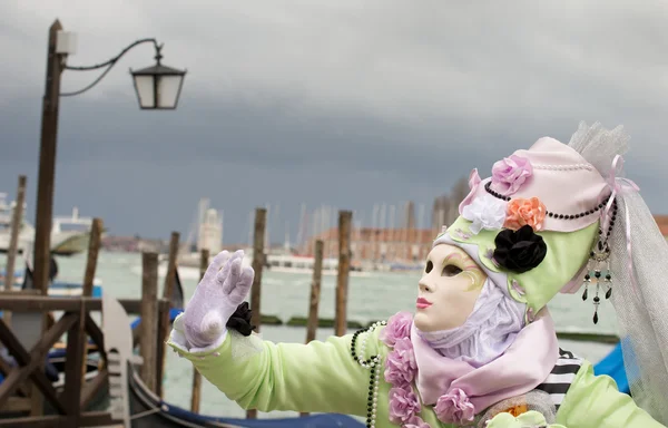 Carnival mask in Venice — Stock Photo, Image