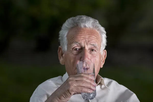 Drinking water — Stock Photo, Image