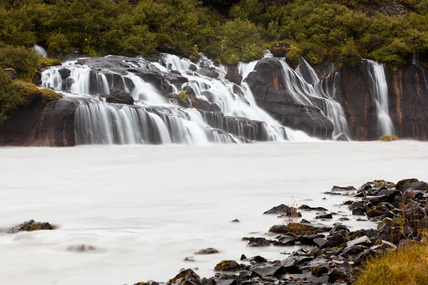 Hraunfossar waterfall, Iceland — Stock Photo, Image
