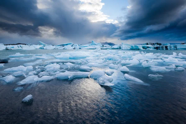 Je.net kulsárter lón, Islandia del Sur — Foto de Stock