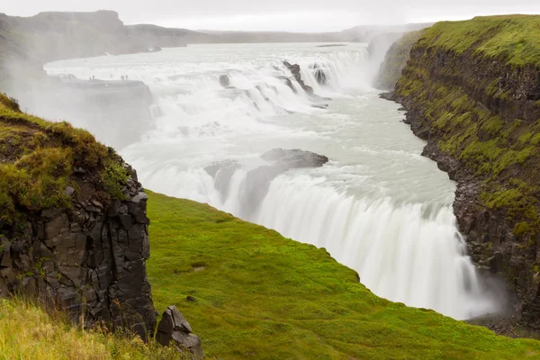 Gullfoss waterval — Stockfoto