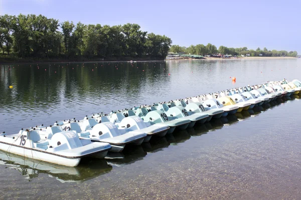 Pedalata ad acqua — Foto Stock