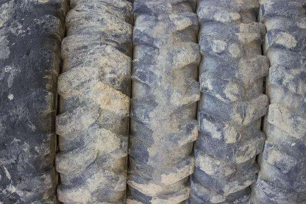 Použité bahna pneumatik pozadí — Stock fotografie