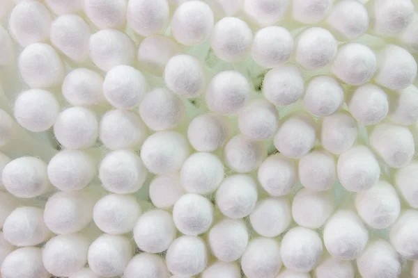 Disposable medical cotton buds, cotton stick, cotton swab — Stock Photo, Image