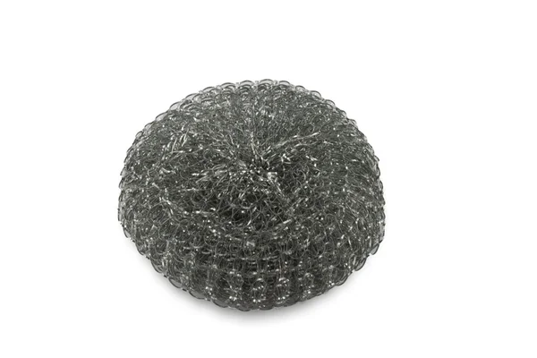 Steel dish washing sponge wire — Stock Photo, Image