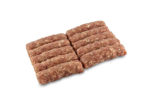 Minced meat from supermarket — Stock Photo, Image