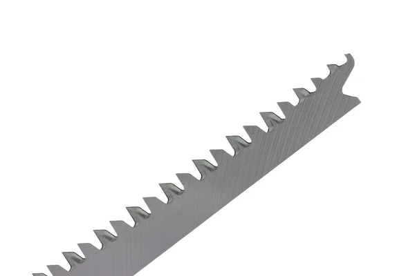 Part of jigsaw blade — Stock Photo, Image