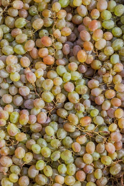 Bovenaanzicht van biologische druiven — Stockfoto