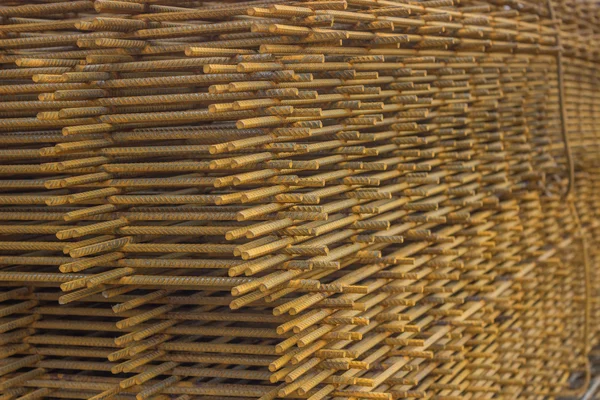 Stack of rebar grids 3 — Stock Photo, Image