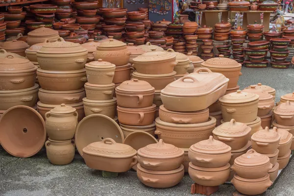 Clay ware for sale 2 — Stock Photo, Image