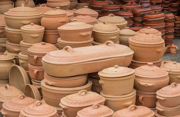 Clay ware for sale — Stock Photo, Image