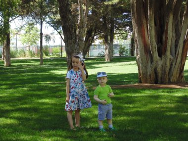 Kız ve erkek kardeş 12