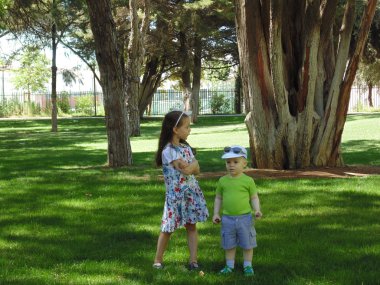 Kız ve erkek kardeş 11