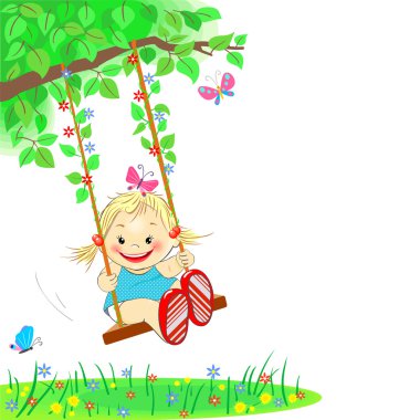 Salıncaktaki kız