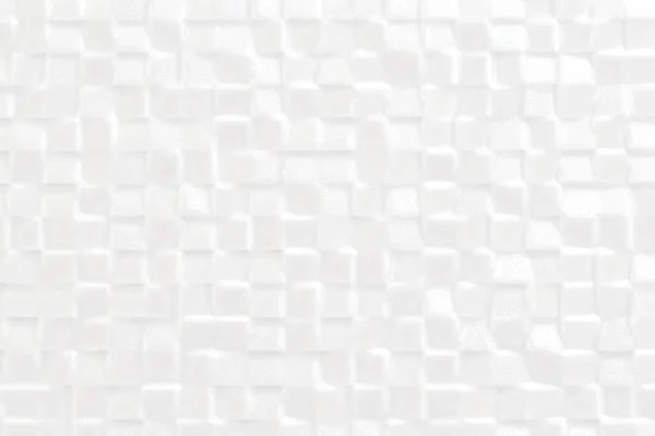 Abstract White Wall Texture Background White Mosaic Background Royaltyfria Stockbilder