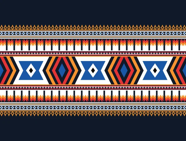 Geometrikus Etnikai Keleti Minta Háttér Tervezés Textúra Csomagolás Ruházat Batik — Stock Vector