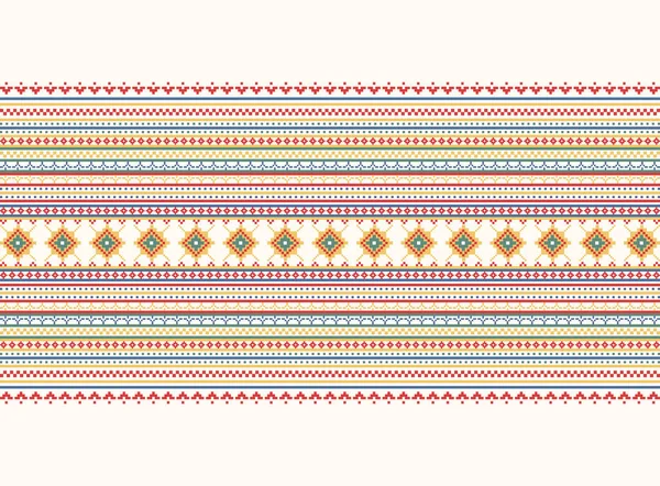 Geometrik etnik oryantal model arka planı. Doku, ambalaj, giysi, batik, kumaş, duvar kağıdı ve arkaplan tasarımı. Kalıp nakış tasarımı.