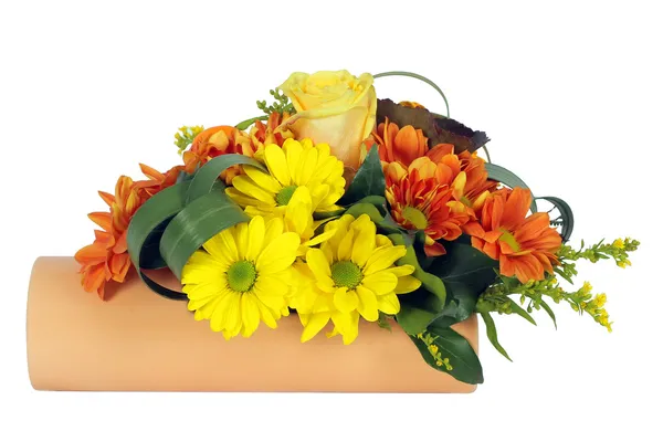 Farbenfroher Blumenschmuck — Stockfoto