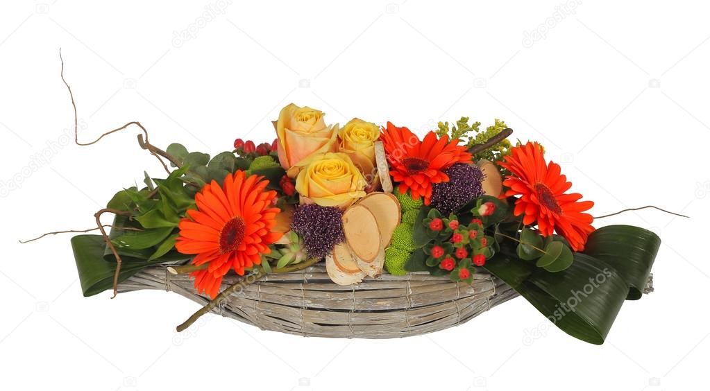 Colourfull floral arrangement