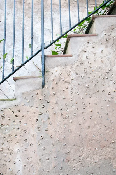 楼梯和原始的马赛克 — 图库照片