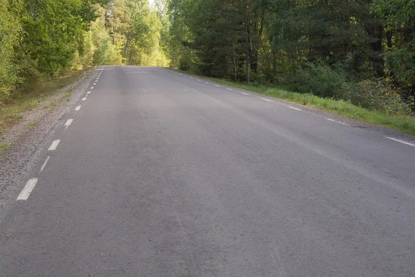 Droga asfaltowa w kraju — Zdjęcie stockowe