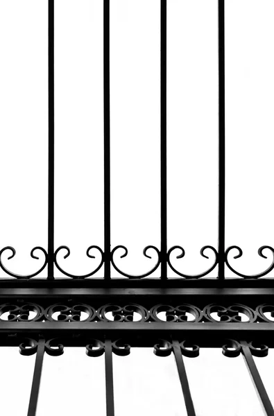 Detalle de valla decorativa de hierro forjado —  Fotos de Stock
