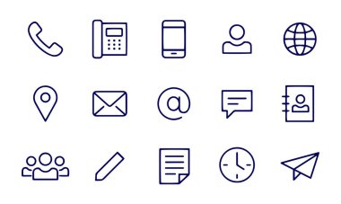 Kişi Simgesi vektör tasarımı 