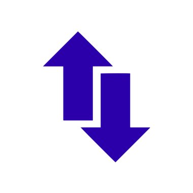  Siyah pozitif ok vektör tasarımını gösteriyor 