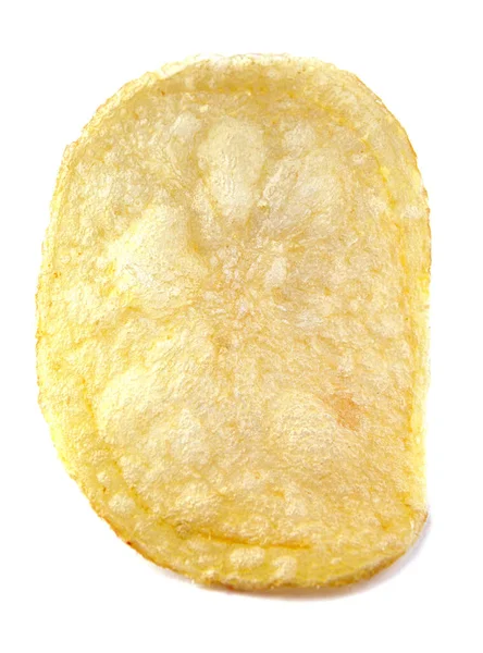 Картофельные Чипсы Изолированы Белом Фоне — стоковое фото