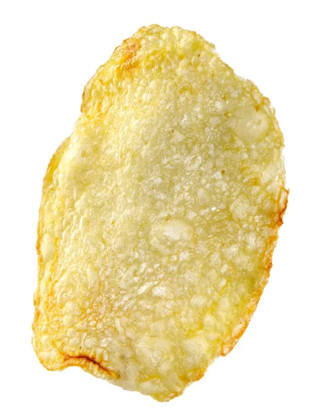 Batatas Fritas São Isoladas Fundo Branco — Fotografia de Stock
