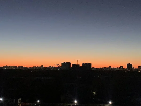 Clear Sunset Night — Photo