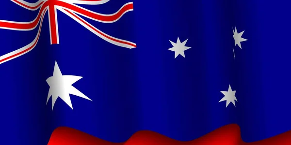 Australian waving, Royalty-free Australian flag Vector Images & Drawings | Depositphotos®