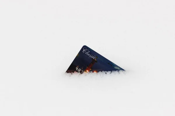 Esquina de la tarjeta perdida —  Fotos de Stock