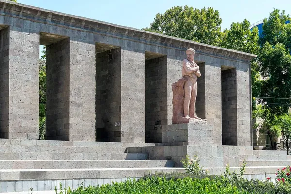 Armenia Yerevan September 2021 Monument Stepan Shaumyan City Center — Stock Photo, Image