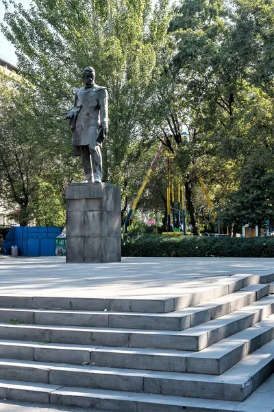 Armenia Ereván Septiembre 2021 Monumento Escritor Ruso Alexander Griboyedov —  Fotos de Stock