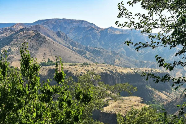 Armenia Garni Septiembre 2021 Hermosas Vistas Las Montañas Naturaleza Circundante —  Fotos de Stock