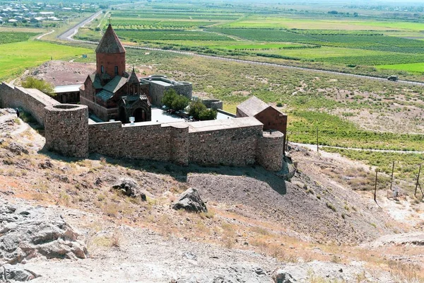 Armenia Khor Virap September 2021 수도원 — 스톡 사진