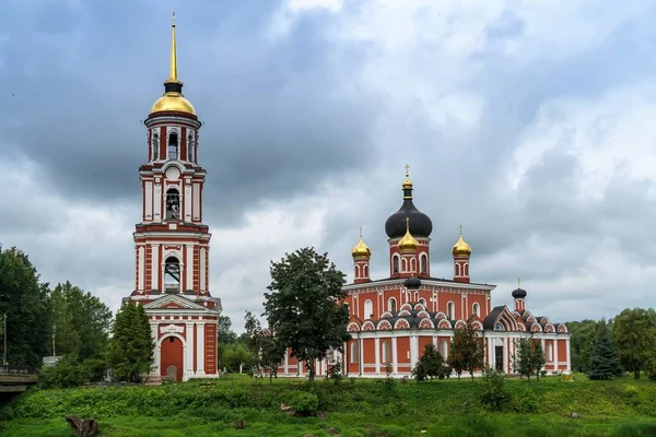 俄罗斯 Staraya Russa 2021年8月 基督复活大教堂的观点 — 图库照片